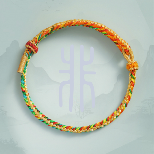 Harmony Thread Bracelet – Woven Blessings for Energy, Joy & Protection