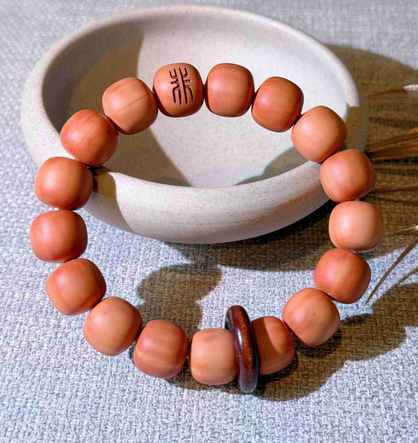 “Stillroot” Sacred Walnut Bracelet – Handcrafted Harmony Talisman
