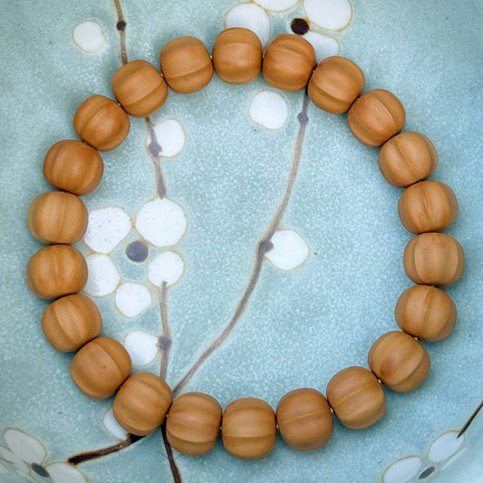 “Seedling” Sacred Walnut Bracelet – Handcrafted Talisman of Renewal