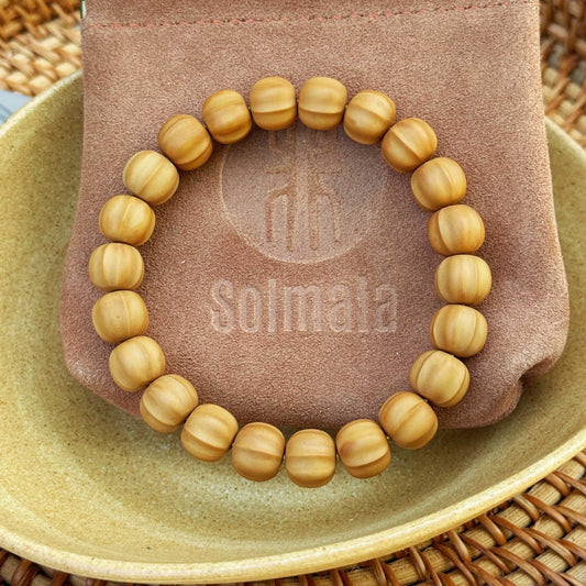 “Seedling” Sacred Walnut Bracelet – Handcrafted Talisman of Renewal